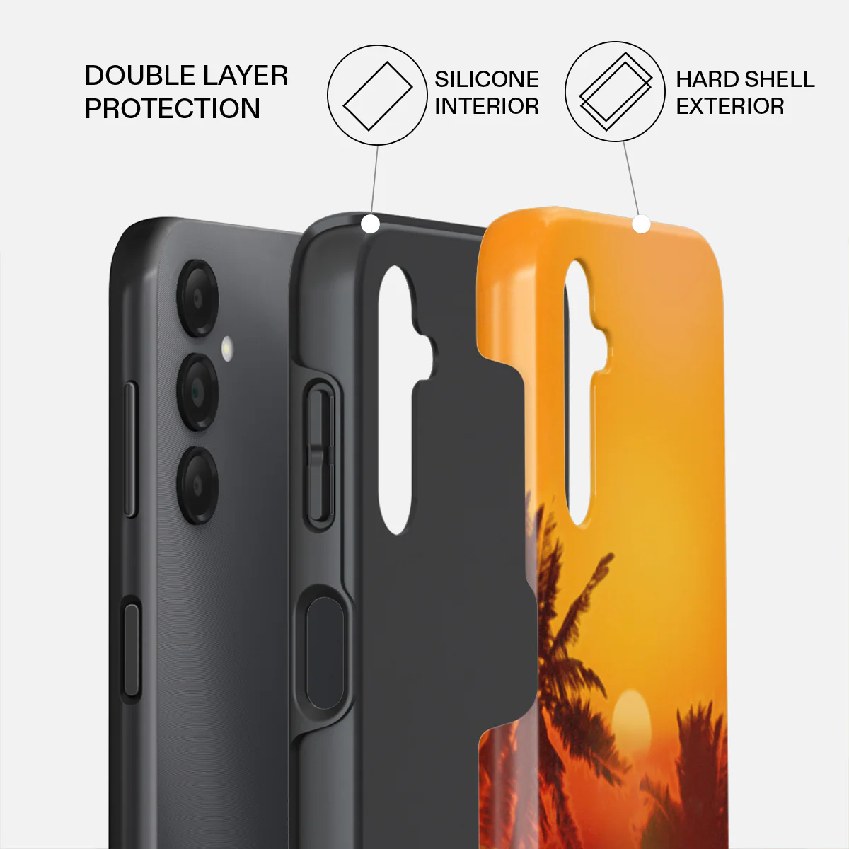 Golden Sky - Samsung Galaxy A25 Case - Image 2
