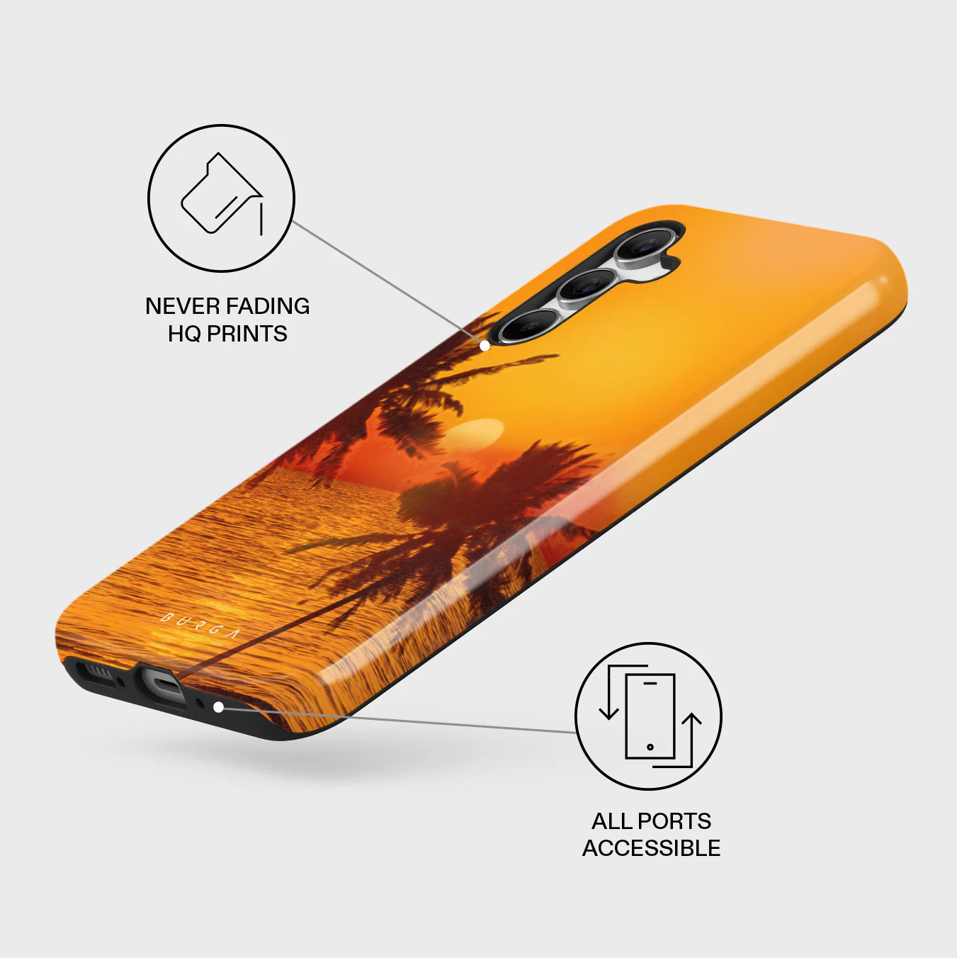 Golden Sky - Samsung Galaxy A54 Case - Image 3
