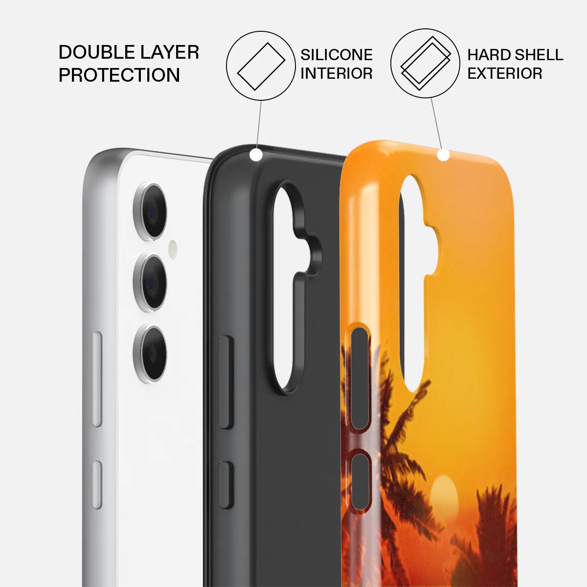 Golden Sky - Samsung Galaxy A55 Case - Image 2