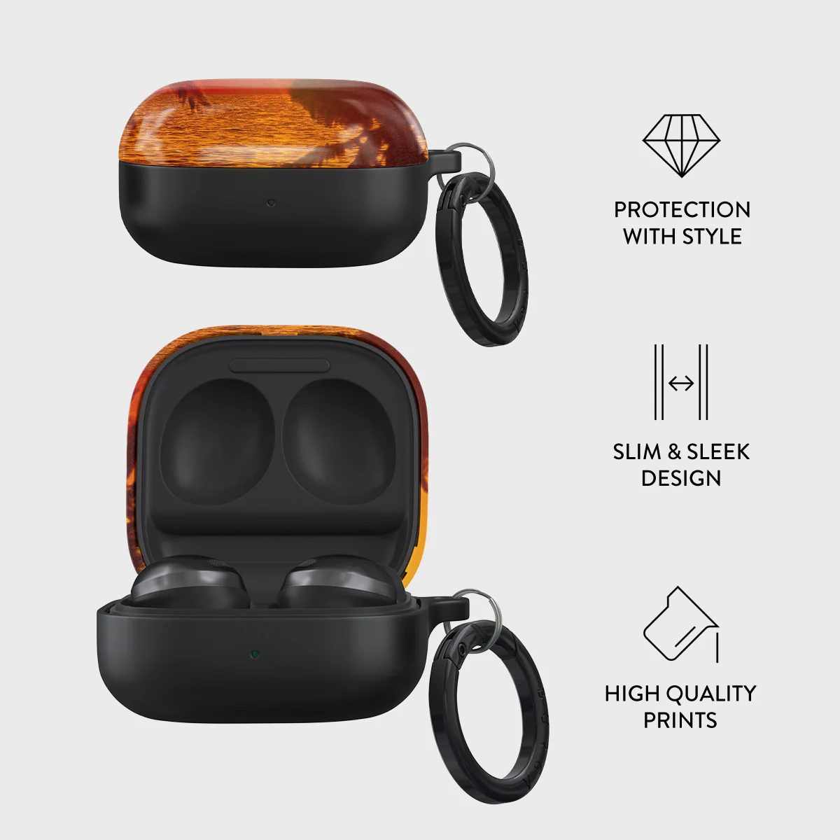 Golden Sky - Samsung Galaxy Buds FE Case - Image 4