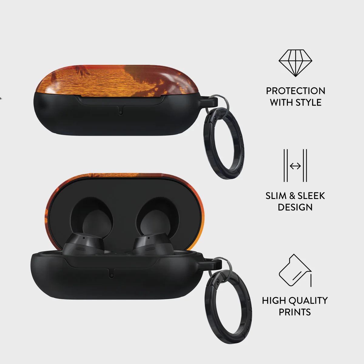Golden Sky - Samsung Galaxy Buds Plus Case - Image 4