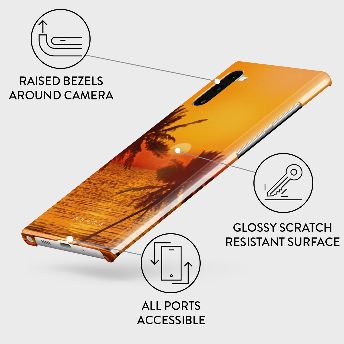 Golden Sky - Samsung Galaxy Note 10 Case - Image 3