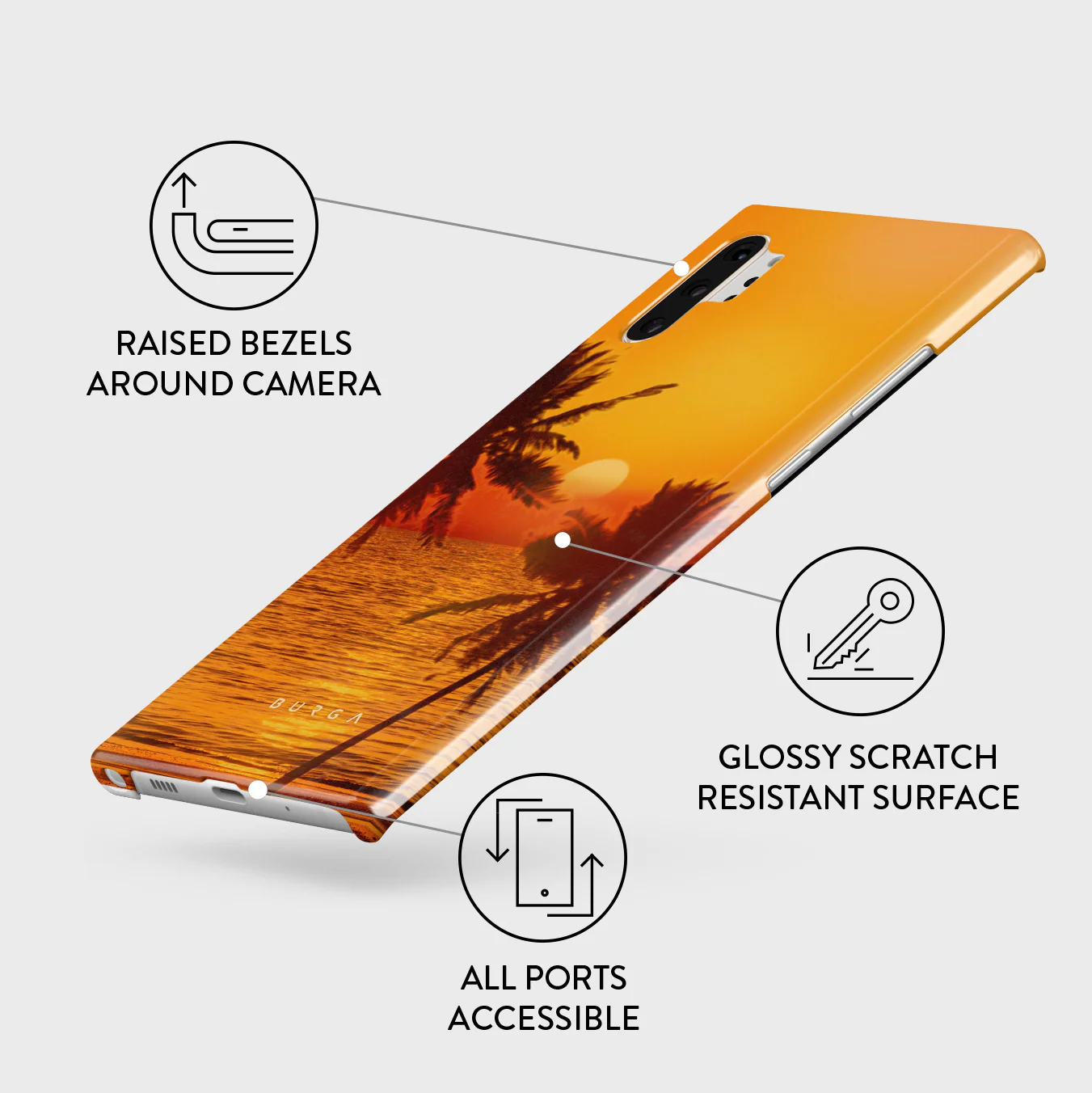 Golden Sky - Samsung Galaxy Note 10 Plus Case - Image 3