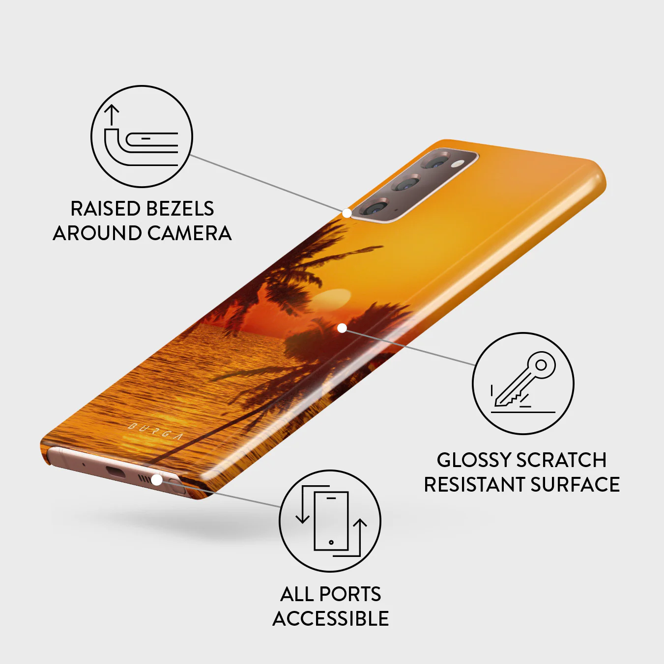Golden Sky - Samsung Galaxy Note 20 4G / 5G Case - Image 3