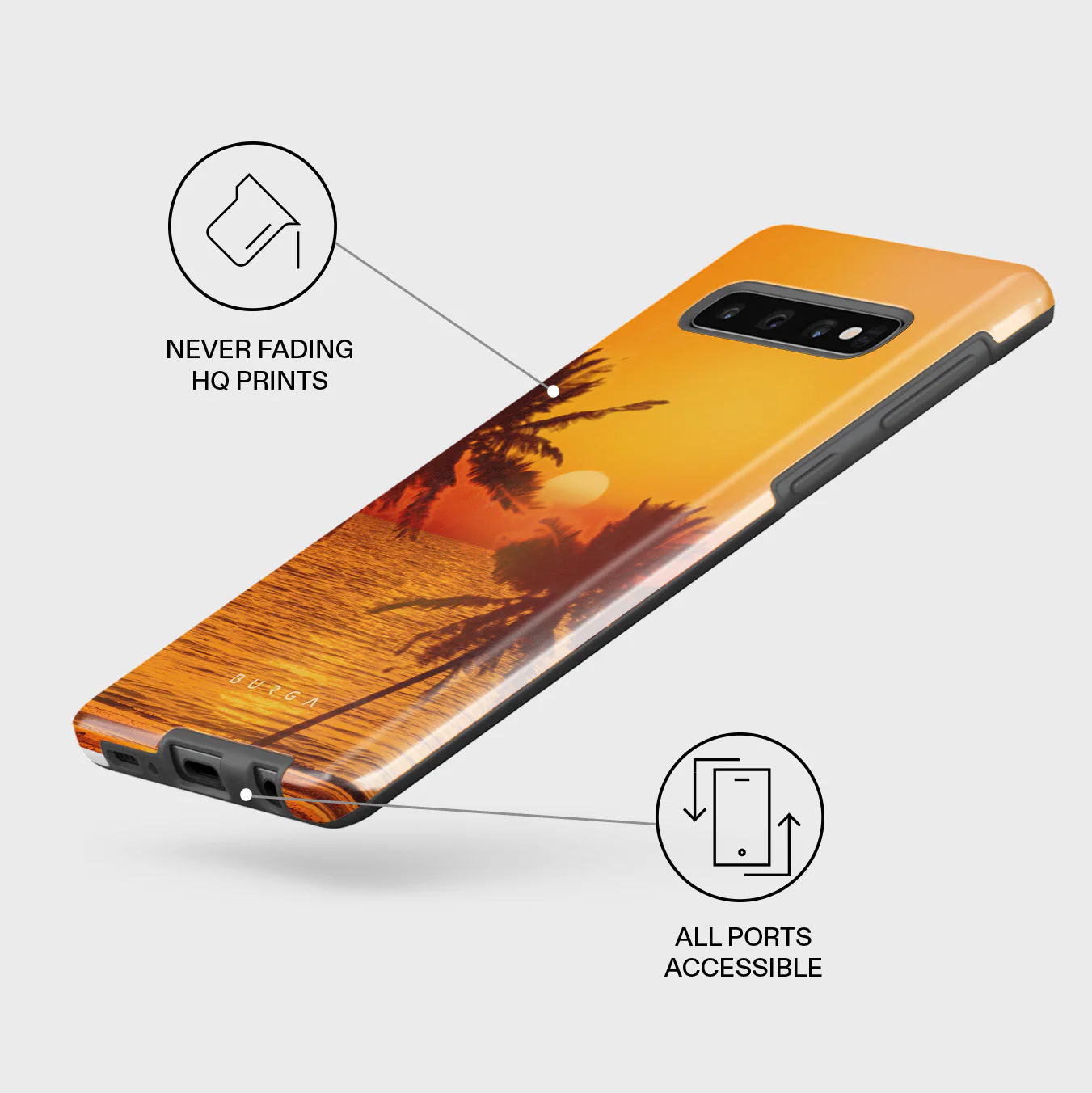 Golden Sky - Samsung Galaxy S10 4G Case - Image 3