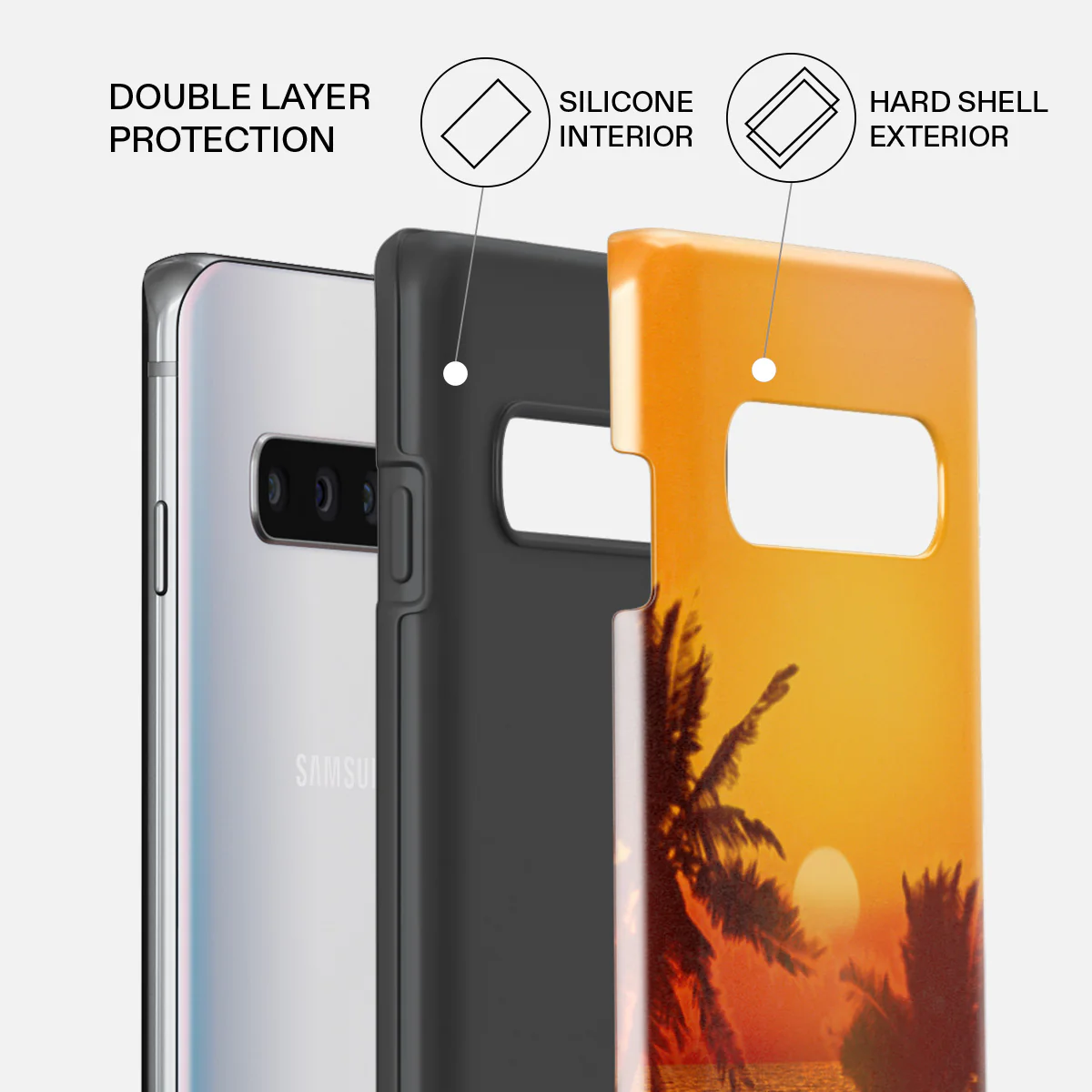 Golden Sky - Samsung Galaxy S10 Plus Case - Image 2