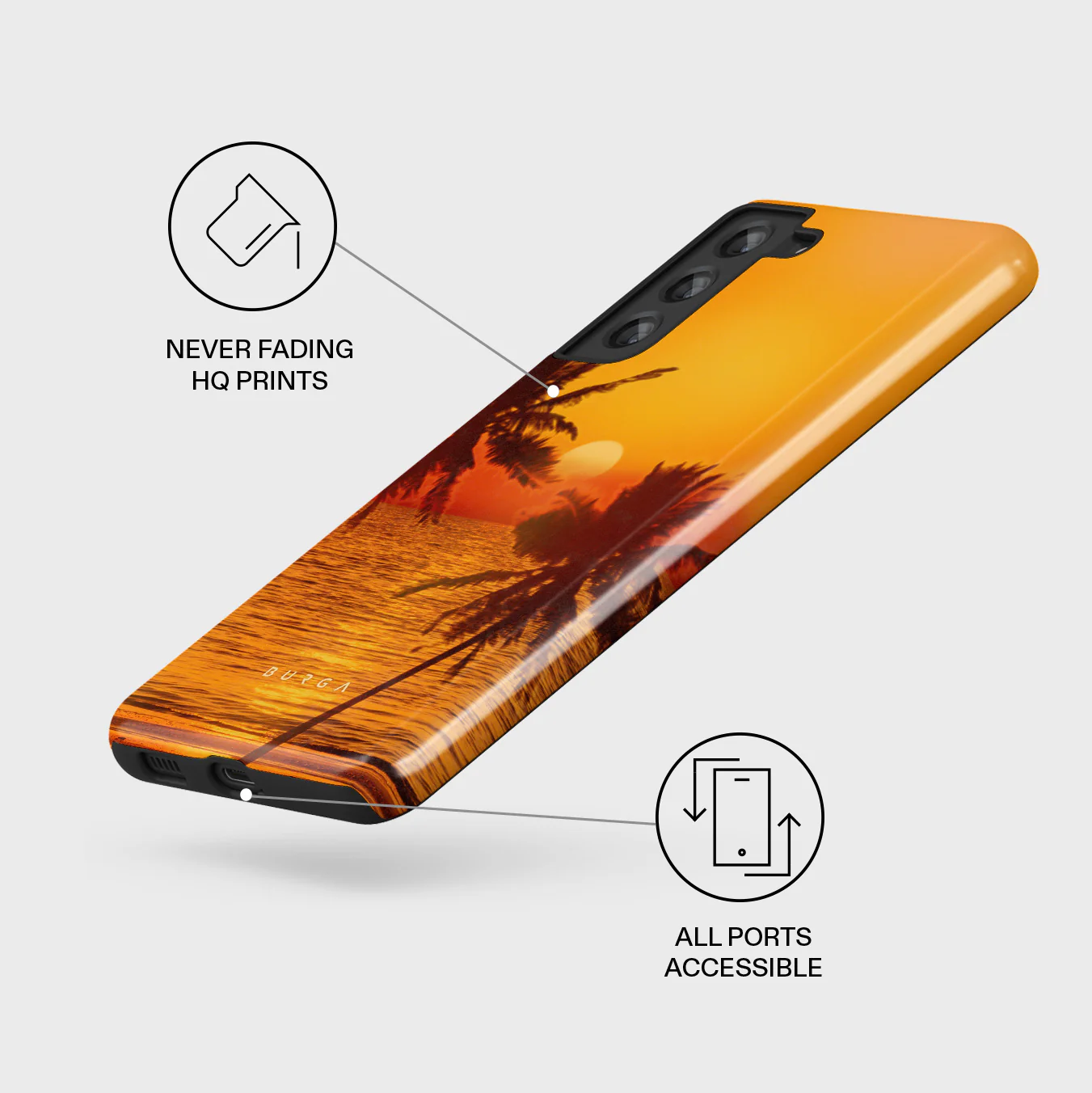 Golden Sky - Samsung Galaxy S21 FE Case - Image 3