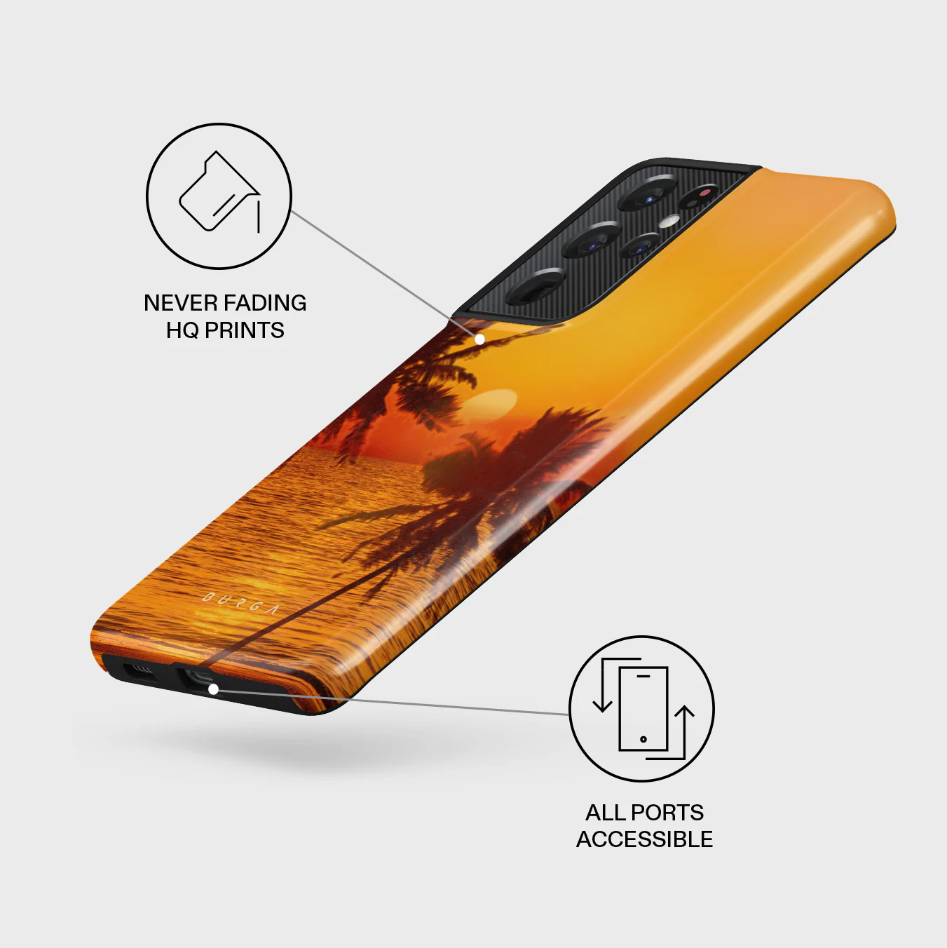 Golden Sky - Samsung Galaxy S21 Ultra Case - Image 3