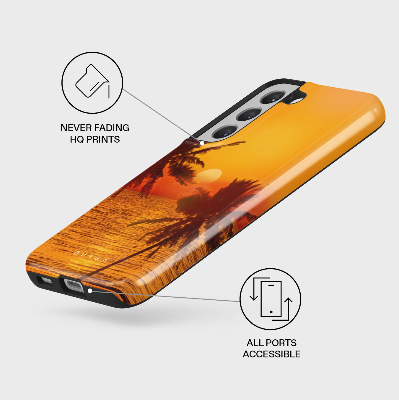 Golden Sky - Samsung Galaxy S22 Case - Image 3