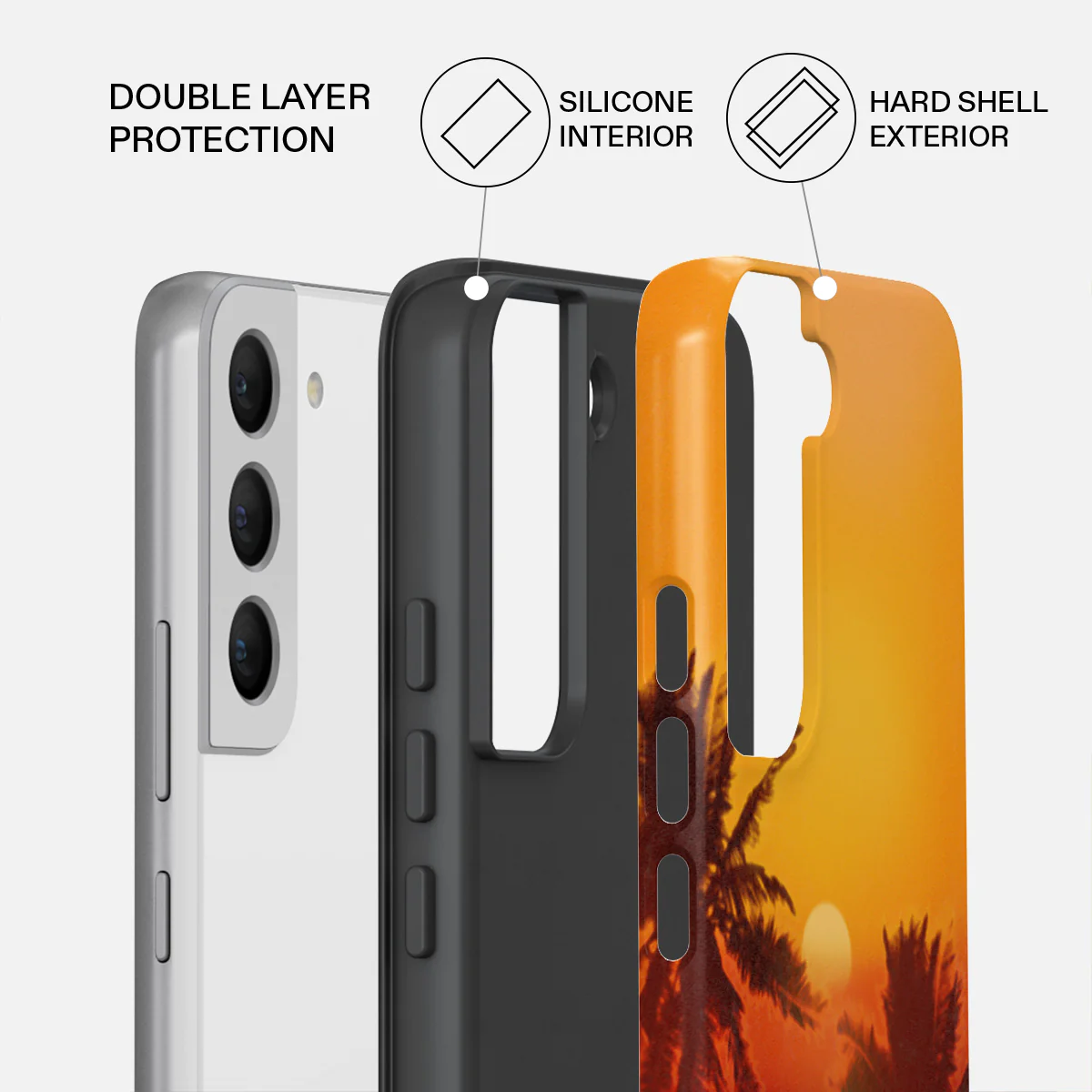 Golden Sky - Samsung Galaxy S22 Plus Case - Image 2