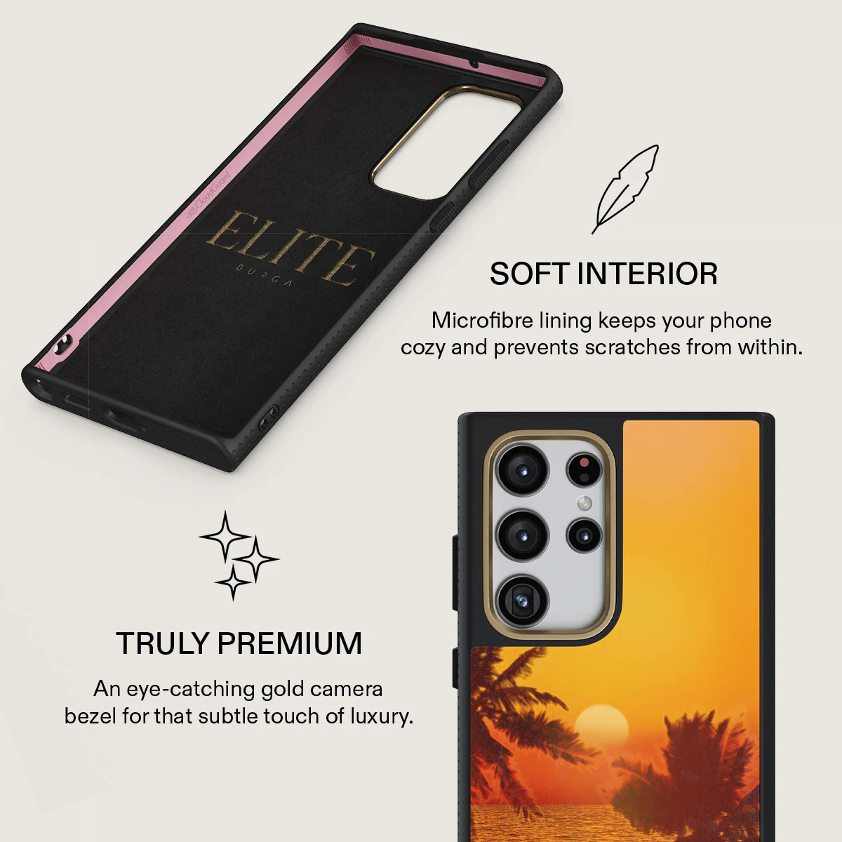 Golden Sky - Samsung Galaxy S22 Ultra Case - Image 10
