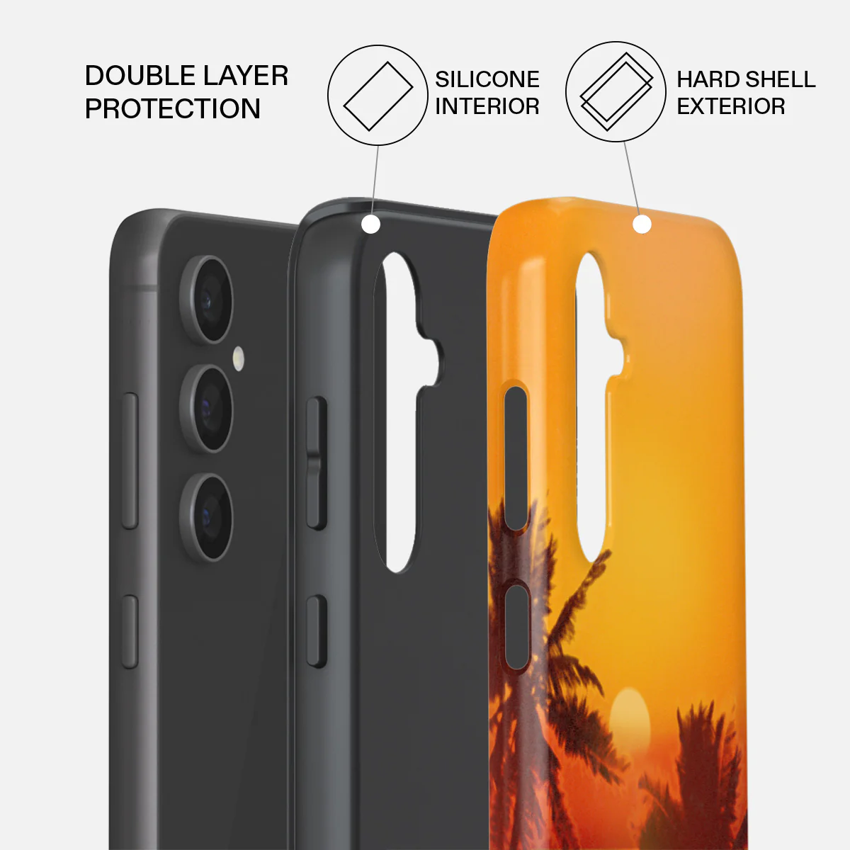 Golden Sky - Samsung Galaxy S23 FE Case - Image 2