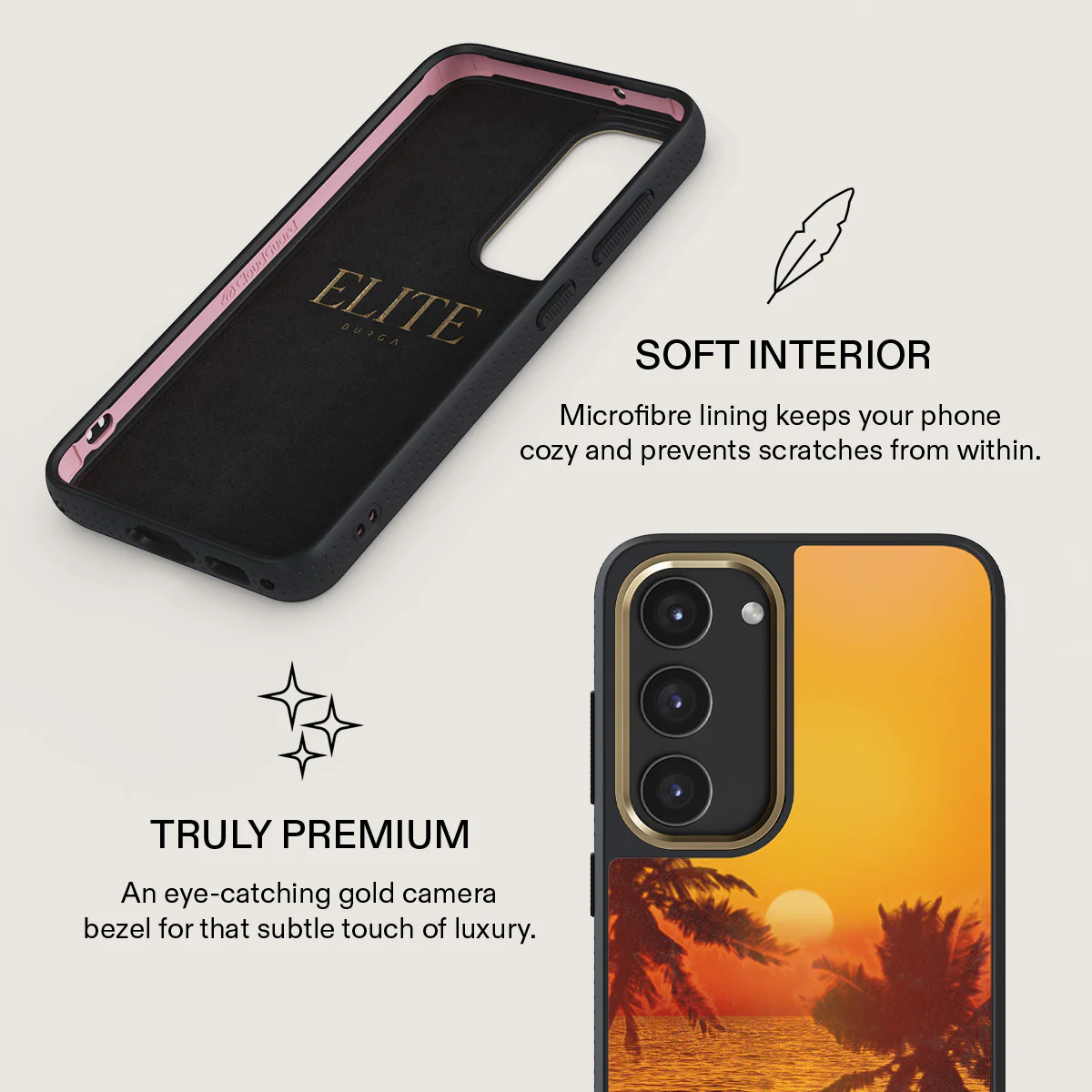 Golden Sky - Samsung Galaxy S23 Plus Case - Image 10