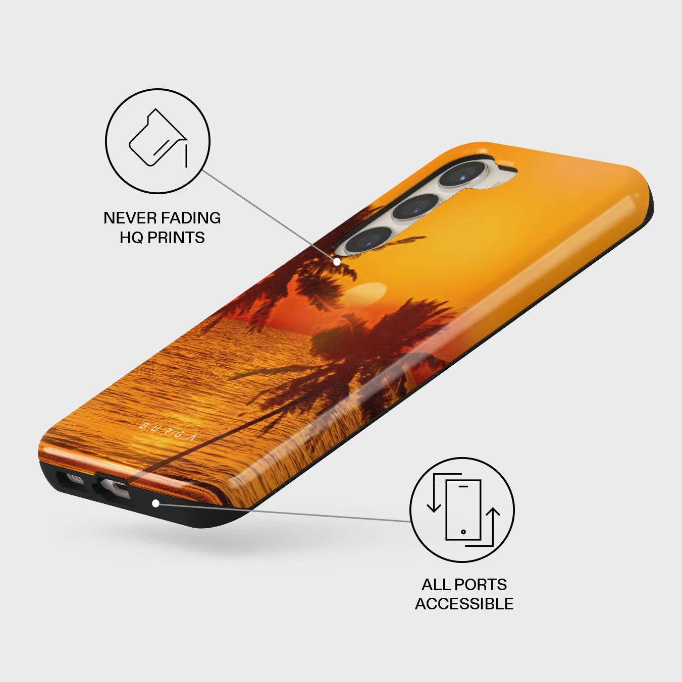 Golden Sky - Samsung Galaxy S23 Plus Case - Image 3