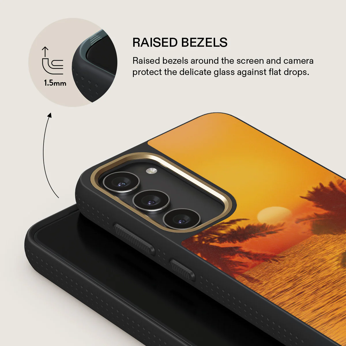Golden Sky - Samsung Galaxy S23 Plus Case - Image 8