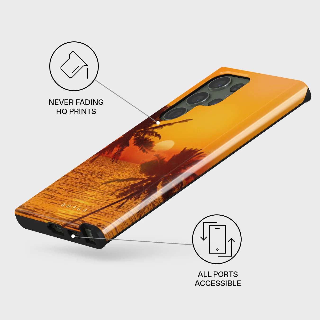 Golden Sky - Samsung Galaxy S23 Ultra Case - Image 3