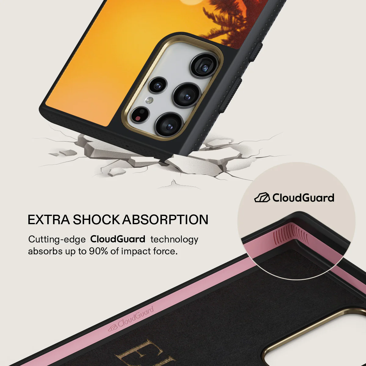 Golden Sky - Samsung Galaxy S23 Ultra Case - Image 7
