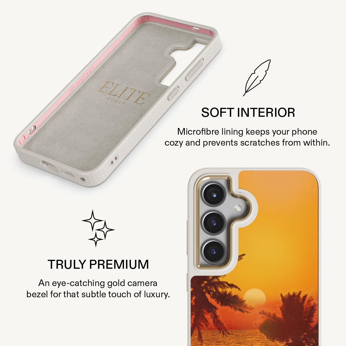 Golden Sky - Samsung Galaxy S24 Plus Case - Image 24