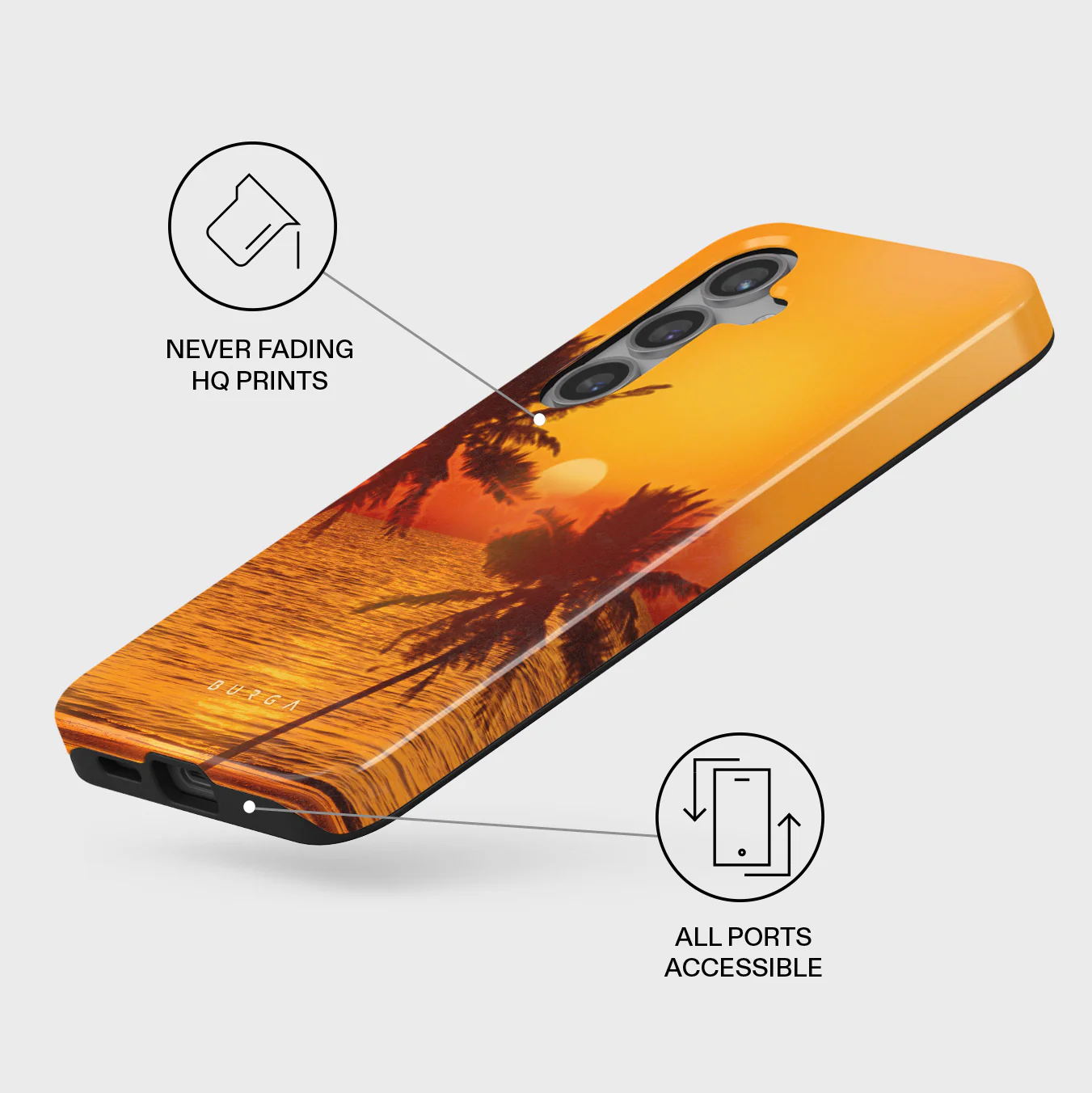 Golden Sky - Samsung Galaxy S24 Plus Case - Image 3