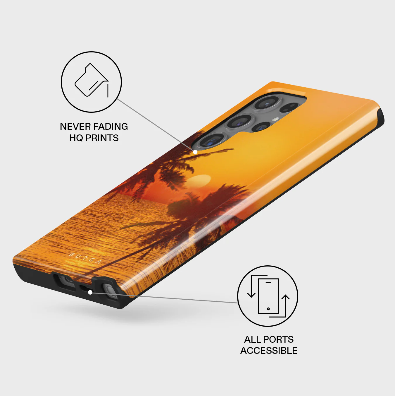 Golden Sky - Samsung Galaxy S24 Ultra Case - Image 3
