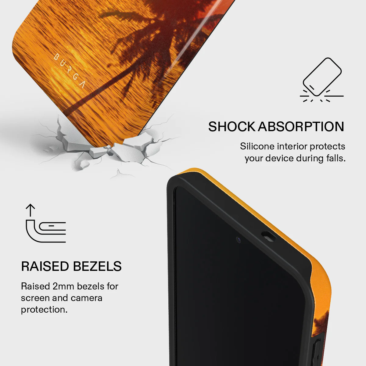 Golden Sky - Samsung Galaxy S25 FE Case - Image 4