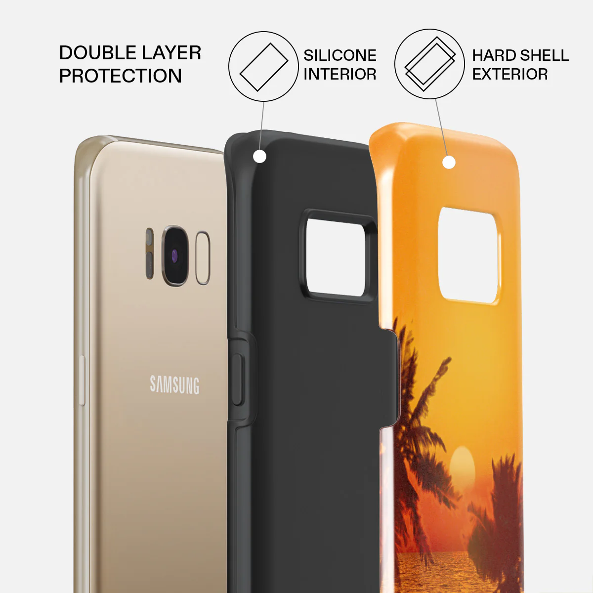 Golden Sky - Samsung Galaxy S8 Case - Image 6