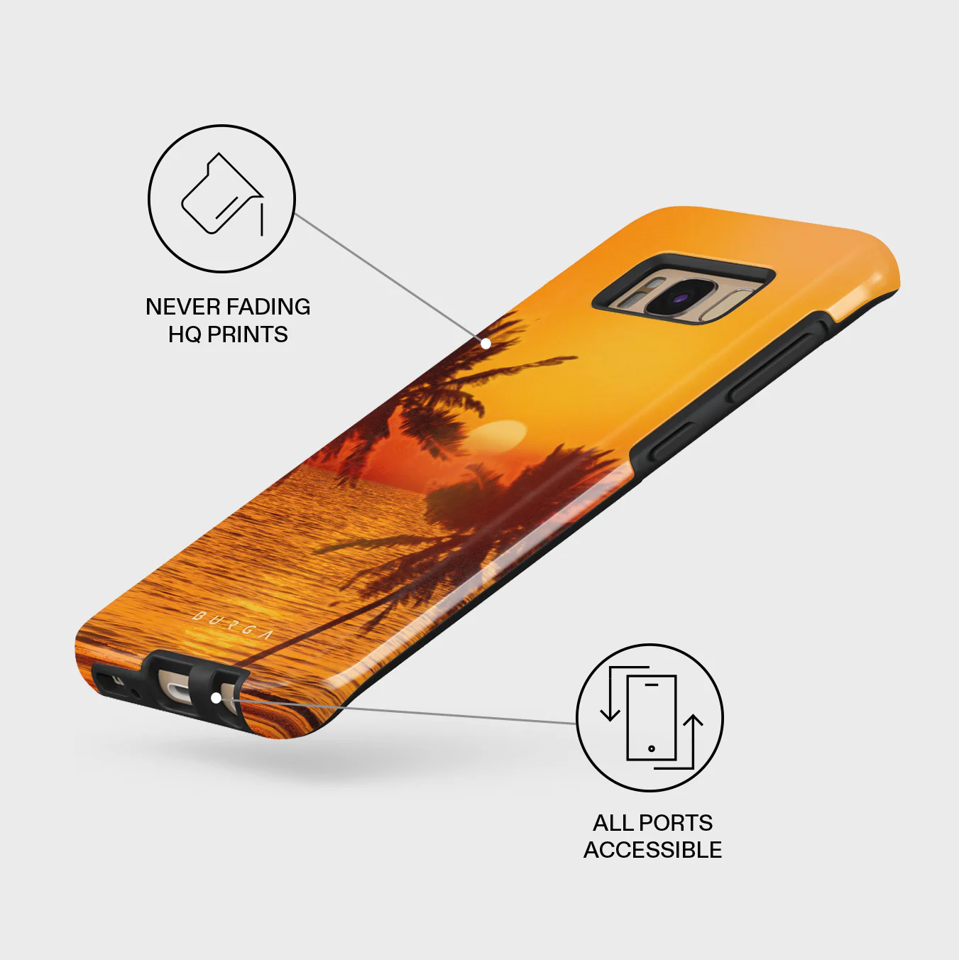 Golden Sky - Samsung Galaxy S8 Case - Image 7