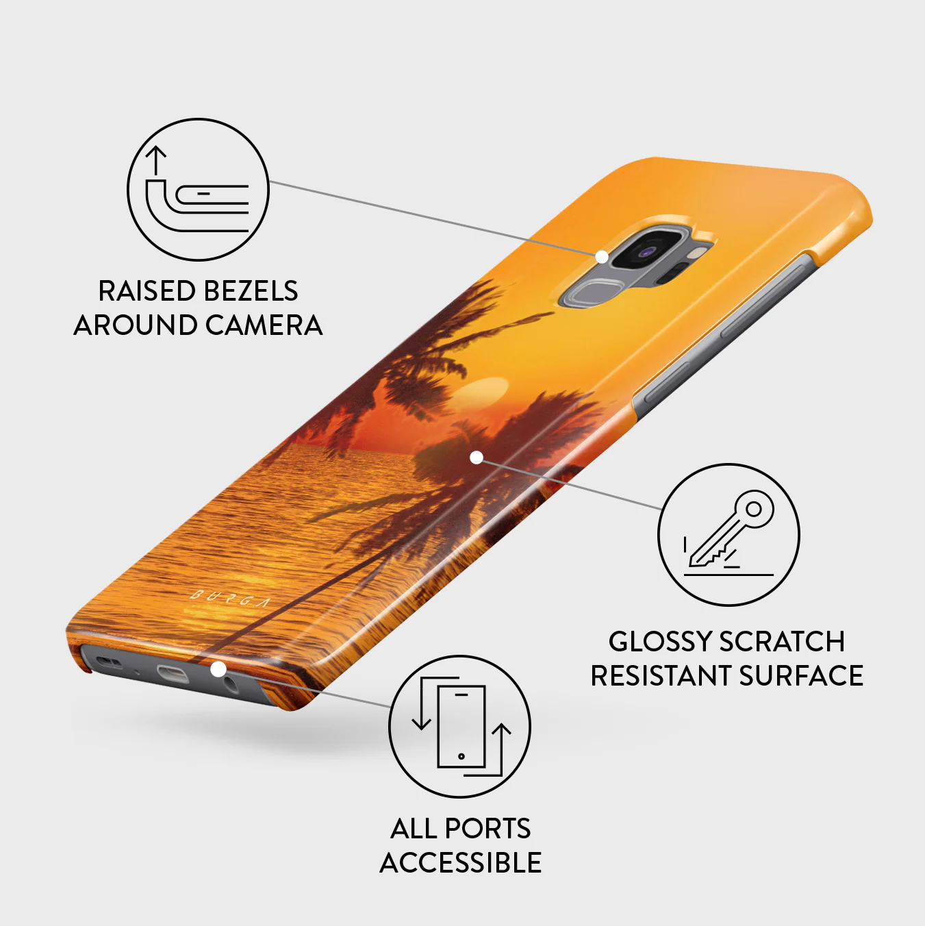 Golden Sky - Samsung Galaxy S9 Case - Image 3