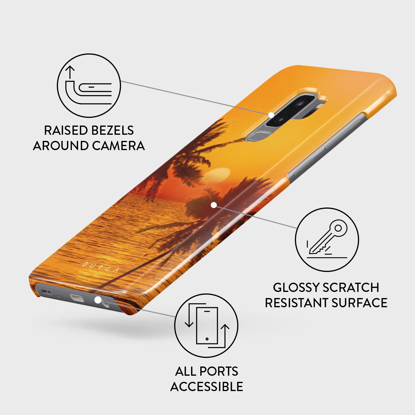 Golden Sky - Samsung Galaxy S9 Plus Case - Image 3