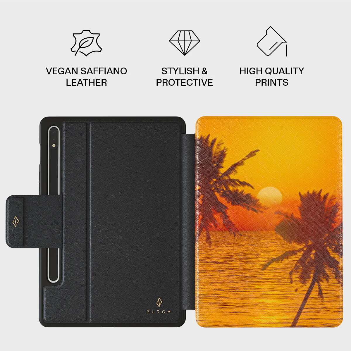 Golden Sky - Samsung Galaxy Tab S9+ Case - Image 2