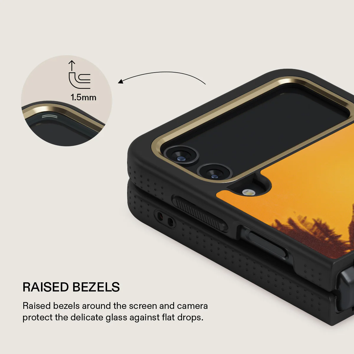 Golden Sky - Samsung Galaxy Z Flip 4 Case - Image 17