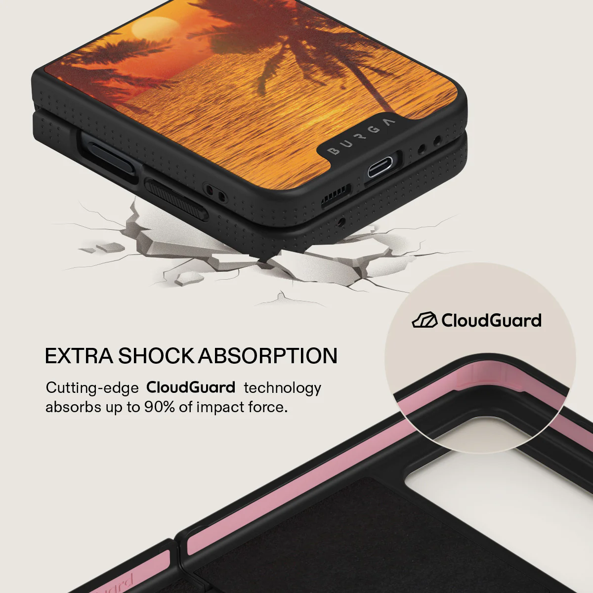 Golden Sky - Samsung Galaxy Z Flip 4 Case - Image 22
