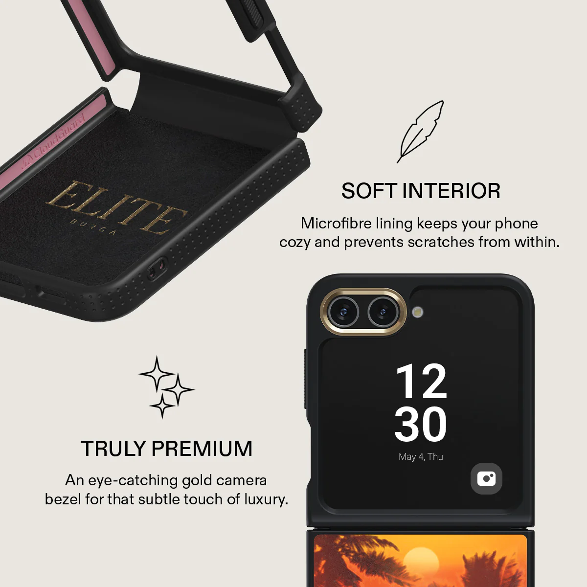 Golden Sky - Samsung Galaxy Z Flip 5 Case - Image 13