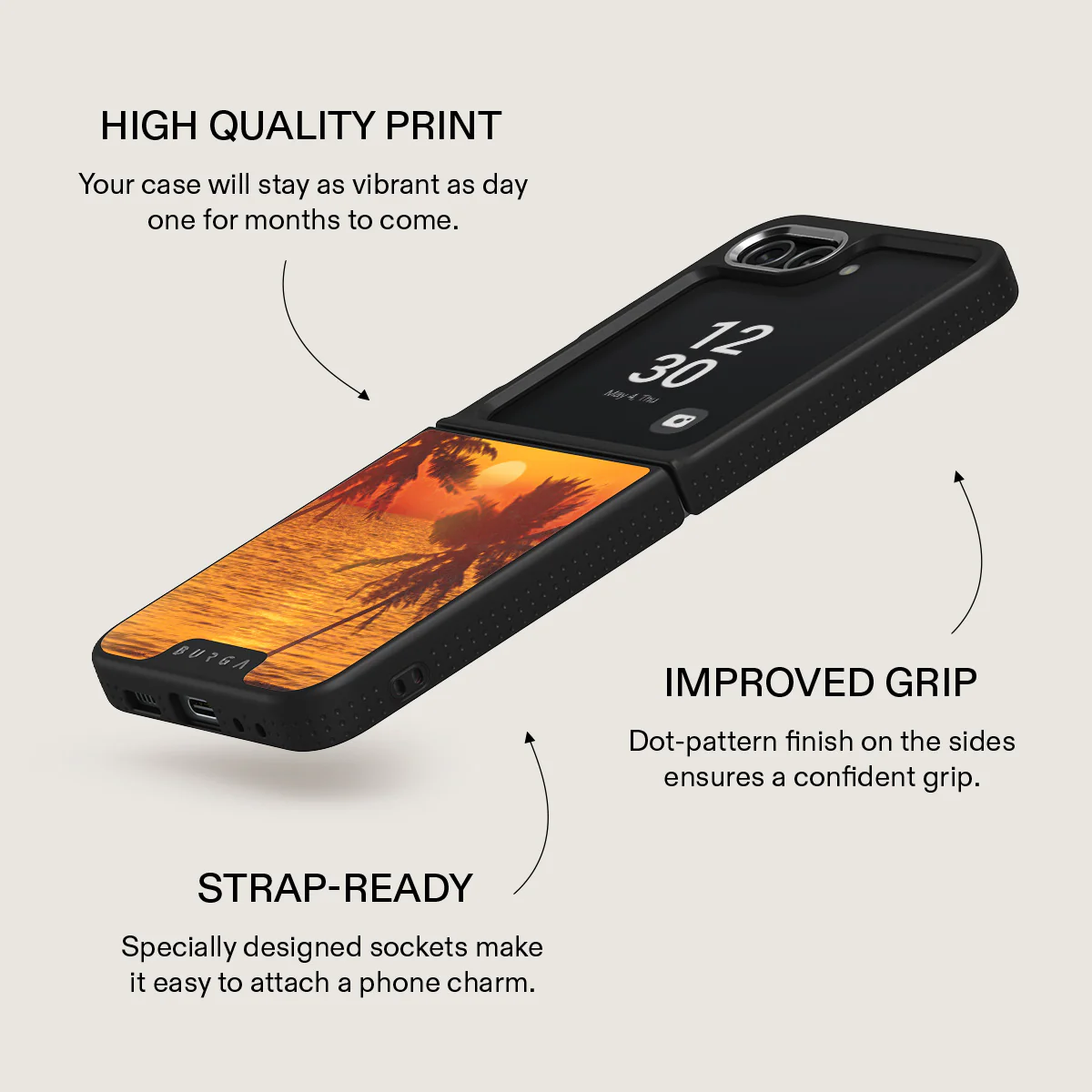 Golden Sky - Samsung Galaxy Z Flip 5 Case - Image 19
