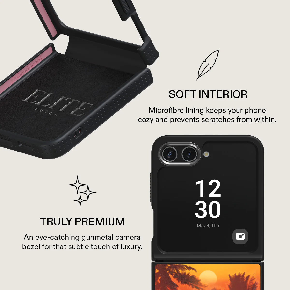 Golden Sky - Samsung Galaxy Z Flip 5 Case - Image 20
