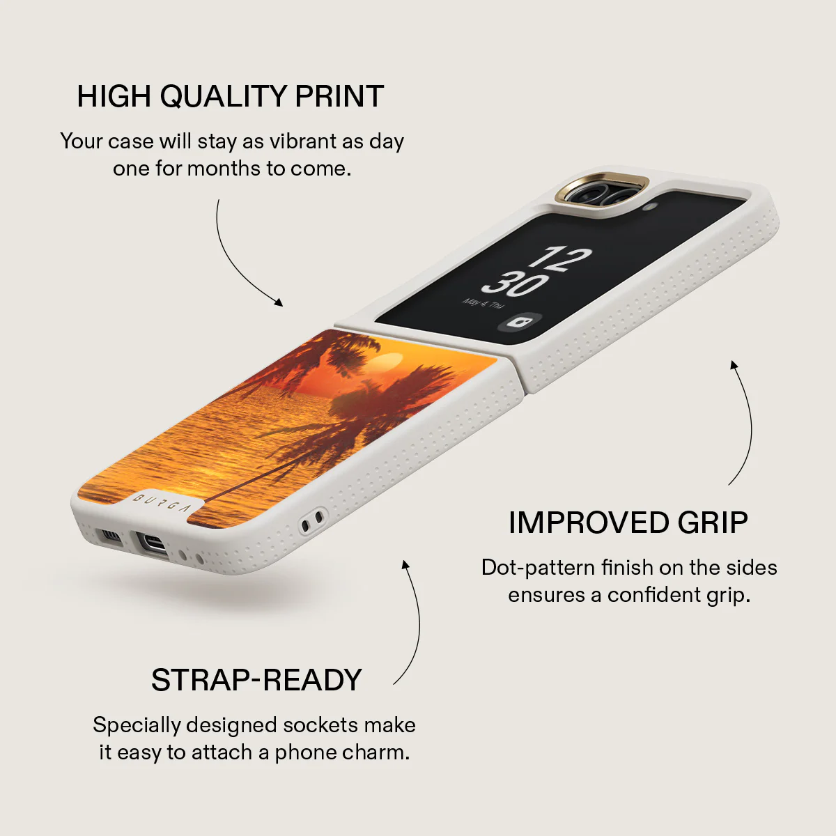 Golden Sky - Samsung Galaxy Z Flip 5 Case - Image 26