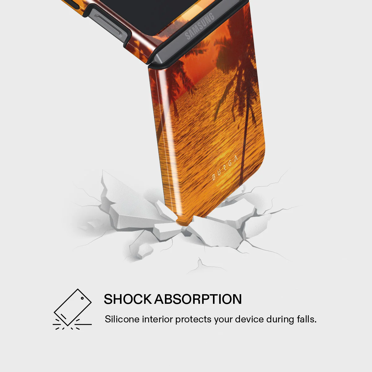 Golden Sky - Samsung Galaxy Z Flip 5 Case - Image 4
