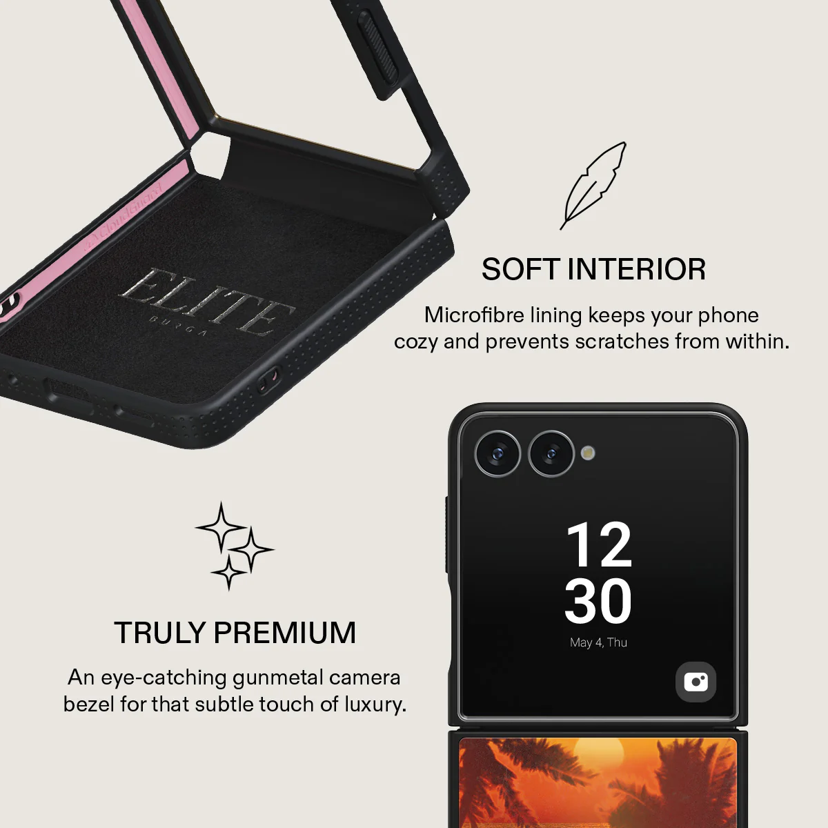 Golden Sky - Samsung Galaxy Z Flip 7 Case - Image 17