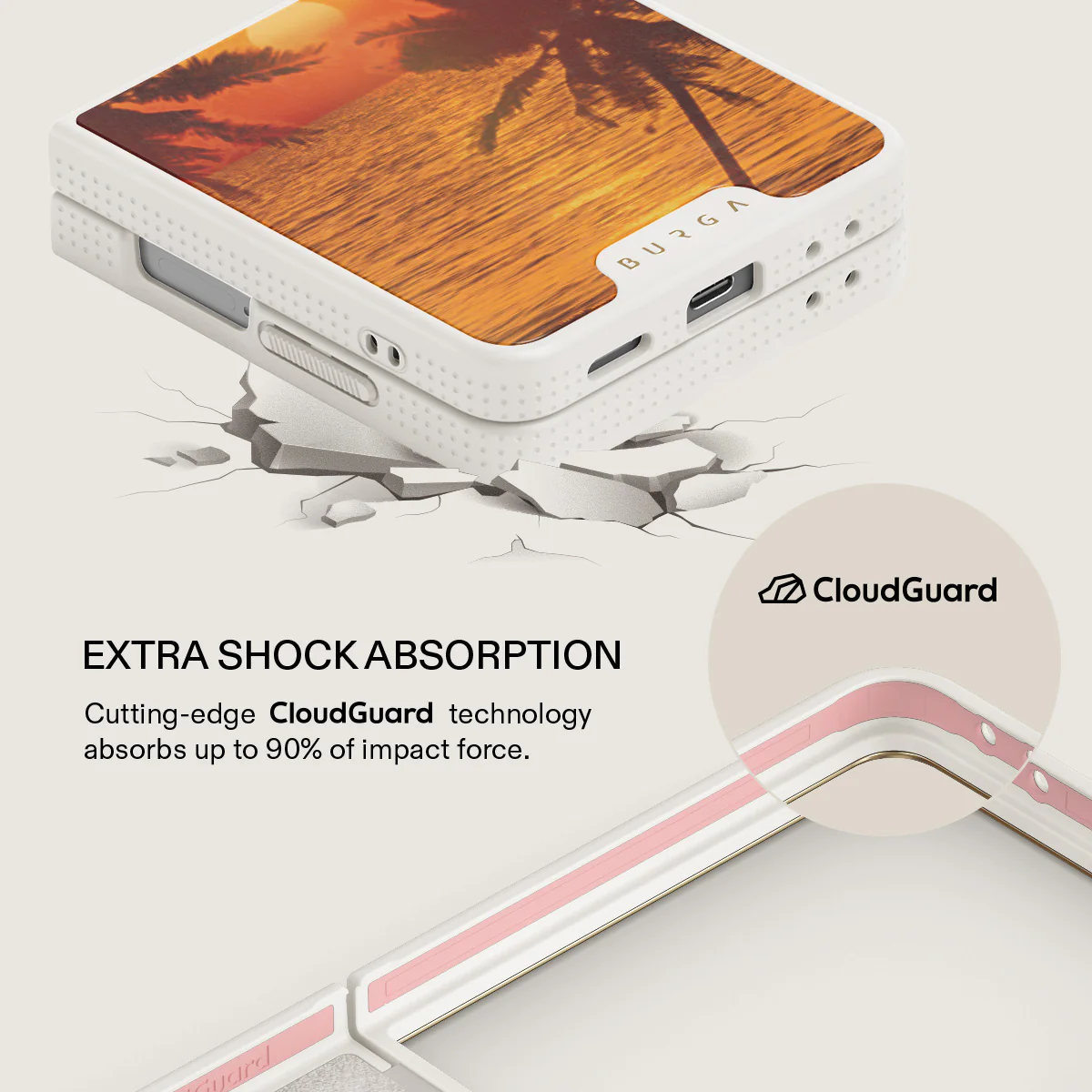 Golden Sky - Samsung Galaxy Z Flip 7 Case - Image 21