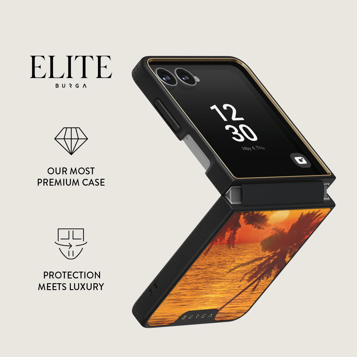 Golden Sky - Samsung Galaxy Z Flip 7 Case - Image 6