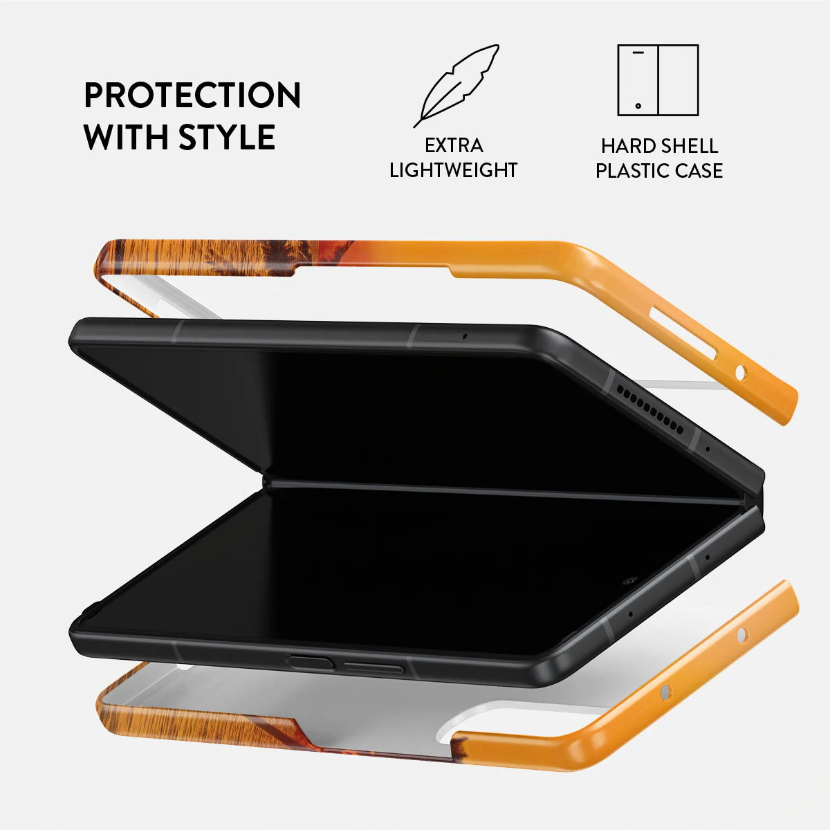 Golden Sky - Samsung Galaxy Z Fold 3 Case - Image 2