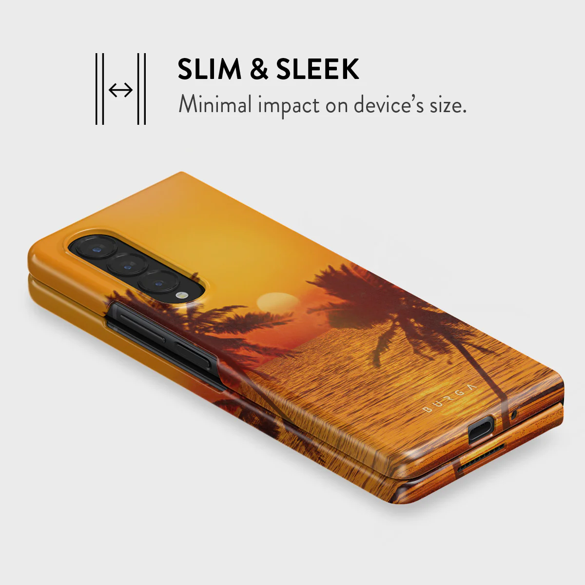 Golden Sky - Samsung Galaxy Z Fold 3 Case - Image 4