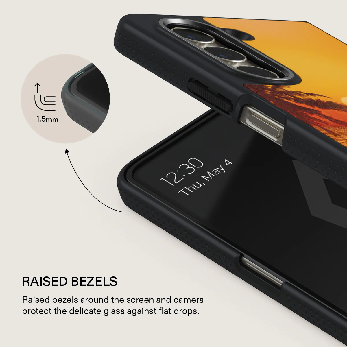 Golden Sky - Samsung Galaxy Z Fold 5 Case - Image 11