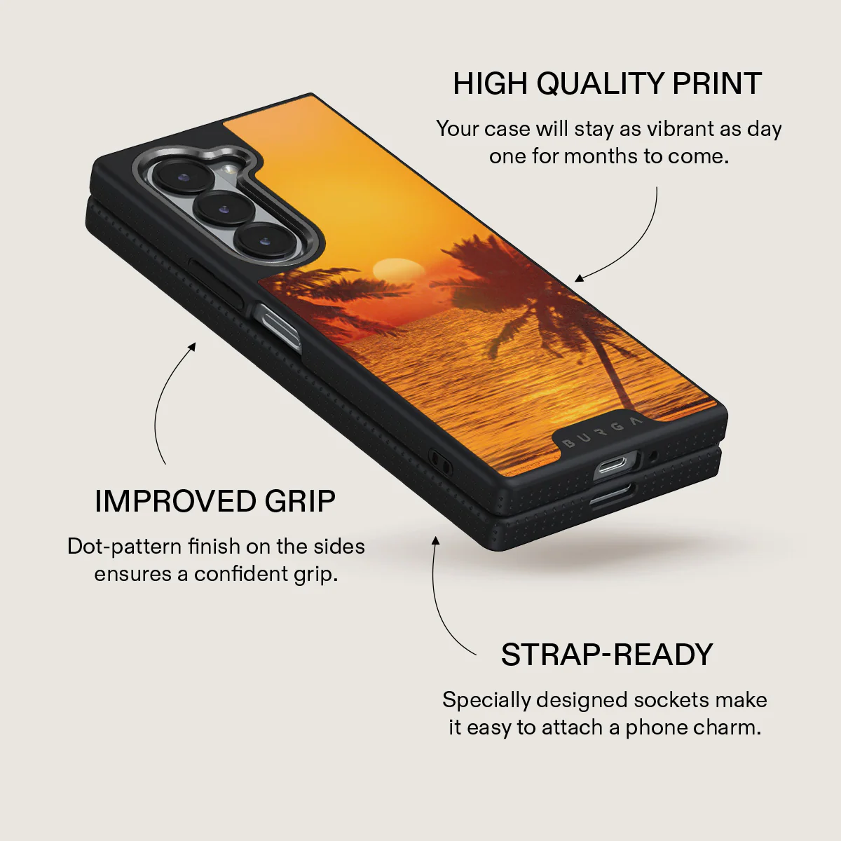 Golden Sky - Samsung Galaxy Z Fold 6 Case - Image 12