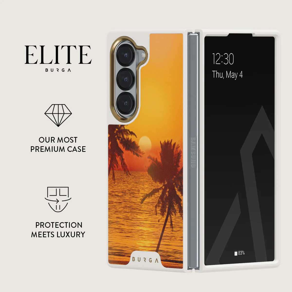 Golden Sky - Samsung Galaxy Z Fold 6 Case - Image 16