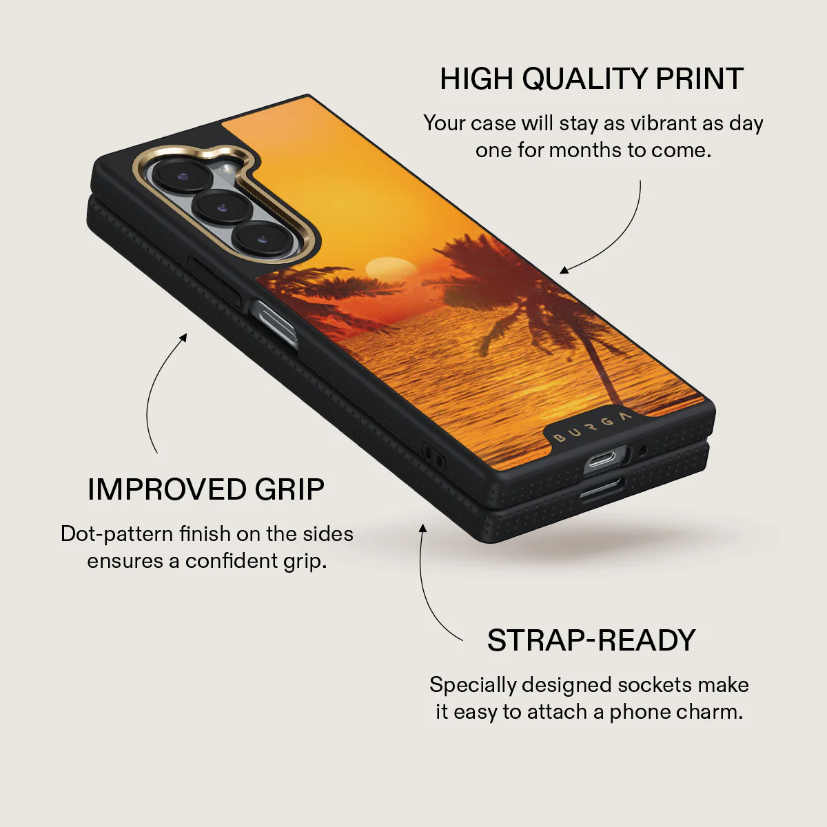 Golden Sky - Samsung Galaxy Z Fold 6 Case - Image 5