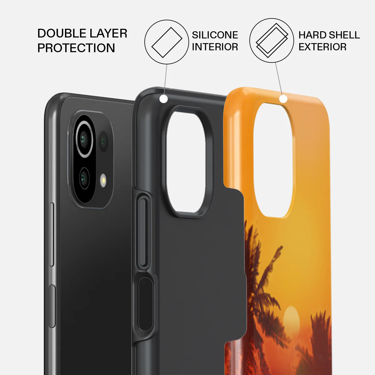 Golden Sky - Xiaomi Mi 11 Lite 4G / 5G Case - Image 2