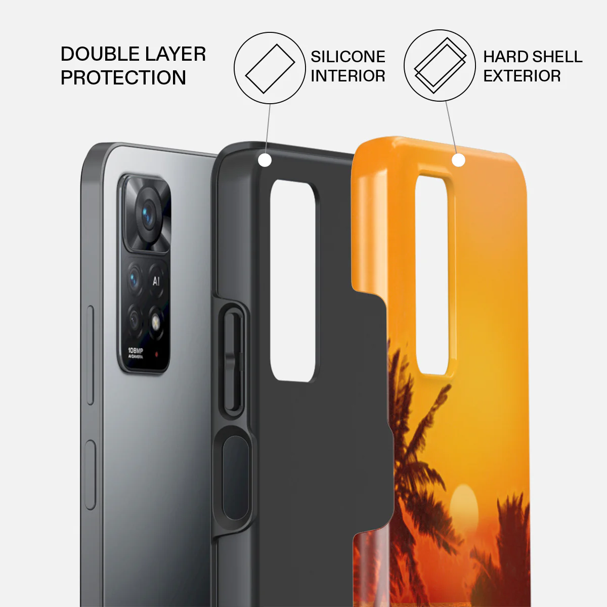 Golden Sky - Xiaomi Redmi Note 11 Pro Case - Image 2