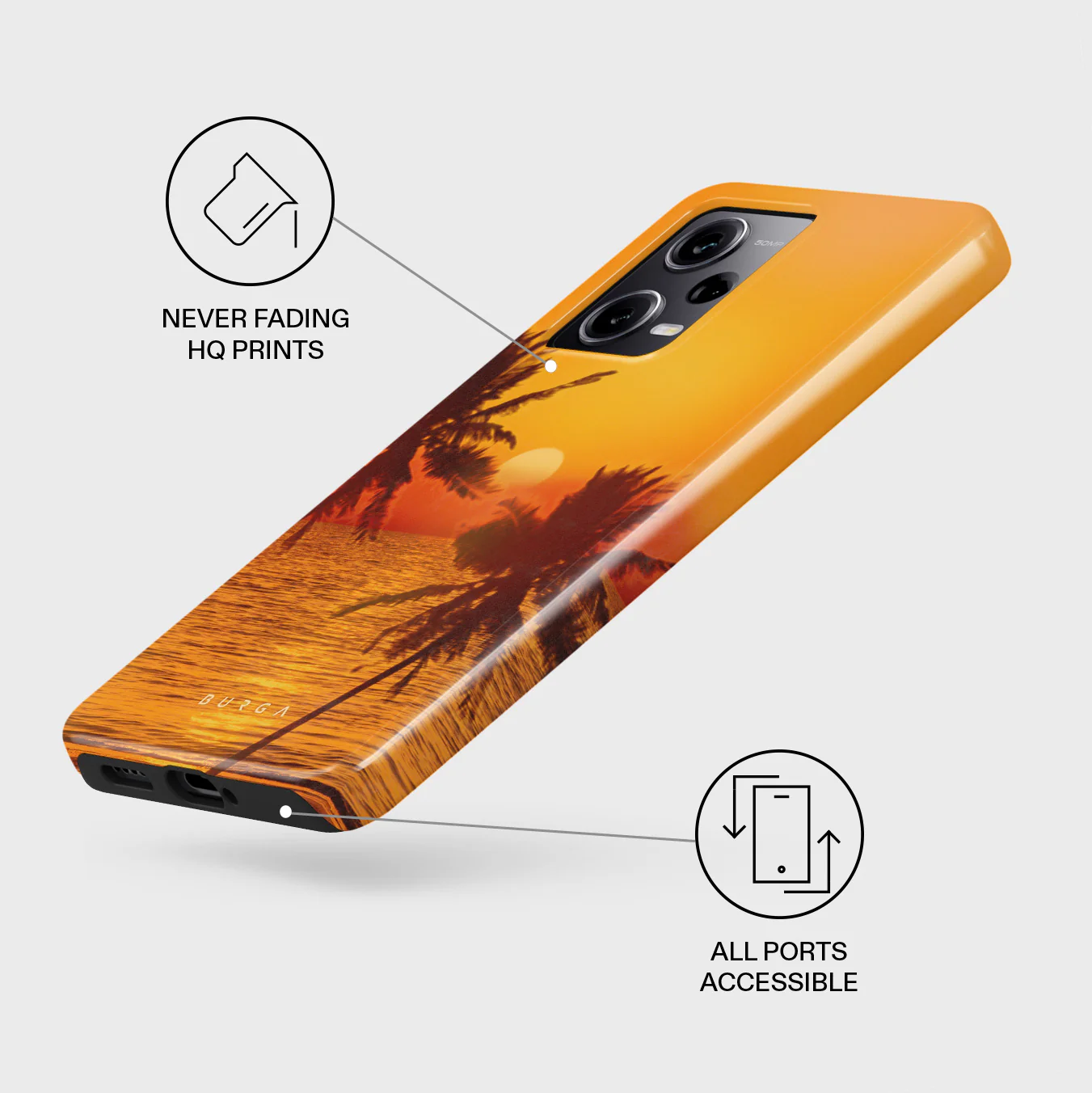 Golden Sky - Xiaomi Redmi Note 12 Pro+ 5G Case - Image 3