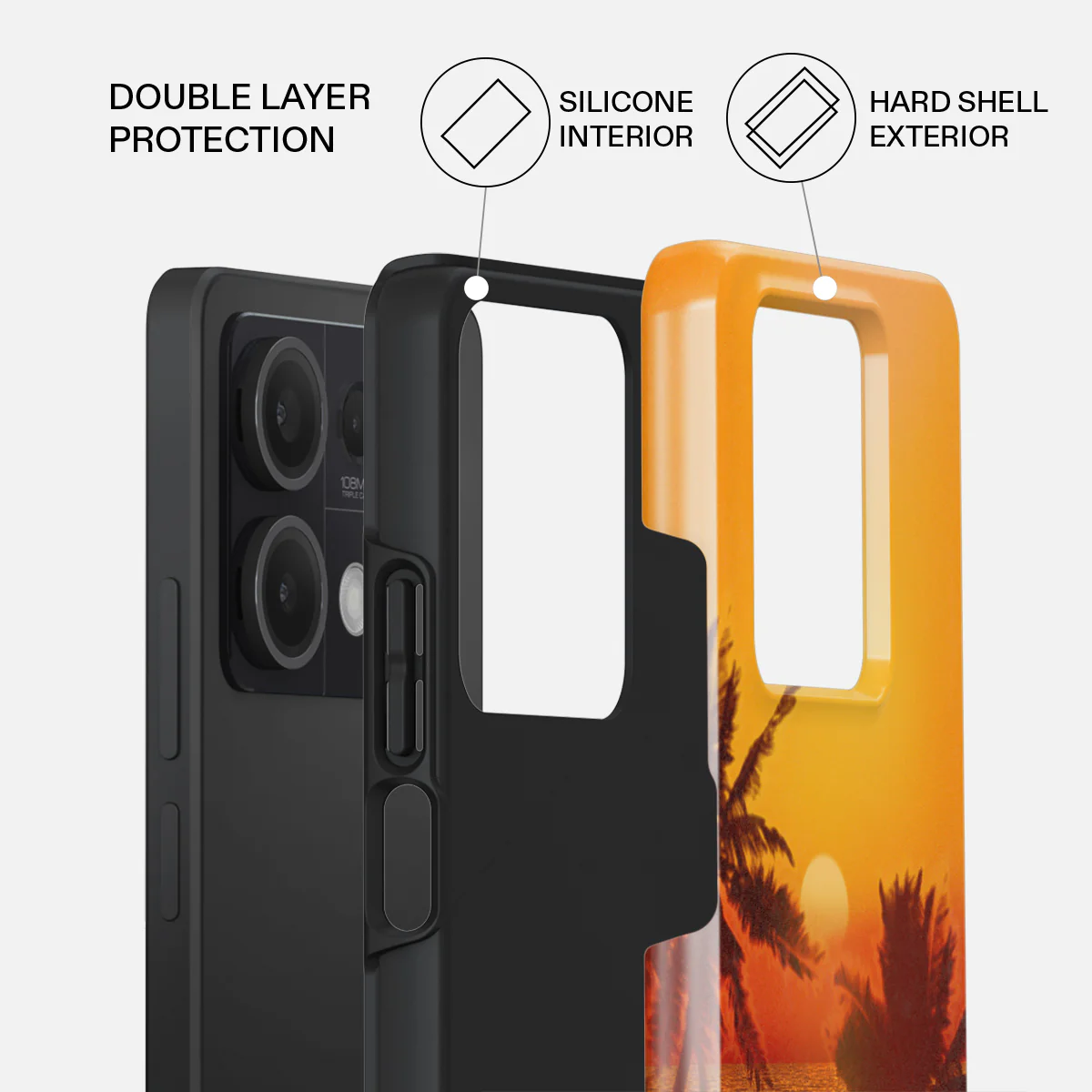 Golden Sky - Xiaomi Redmi Note 13 5G Case - Image 2